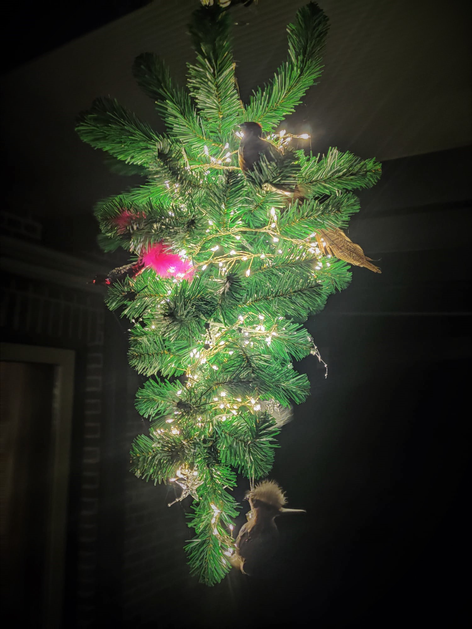 Weihnachtsbaum kopfüber